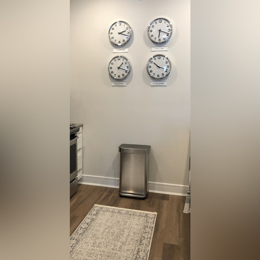 2x8 Wall Name Plate Holder Set Of 4